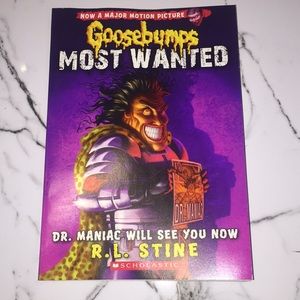 Goosebumps most wanted book